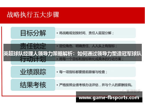 英超球队经理人领导力策略解析：如何通过领导力塑造冠军球队